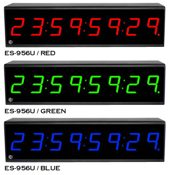ES-956U SMPTE/EBU Timecode Display Terminal Color option