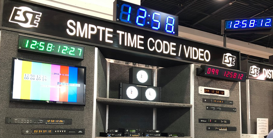 SMPTEタイムコード製品 Remote Clock Displays - スレーブ時計